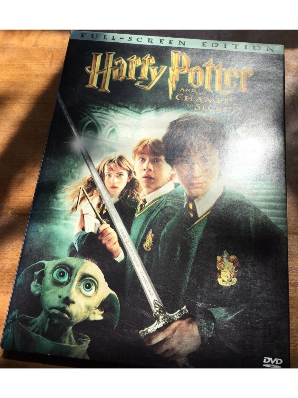 Harry Potter and The Chamber of Secrets DVD Full-Screen Edition with Insert